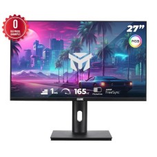 27 Cube Pa-27v165f Va 1ms 165hz 2xhdmı 2xdp 2k Qhd 2560x1440 Freesync Yukseklık Ayarı Vesa Pıvot Rgb Sıyah Sıfır Olu Pıx