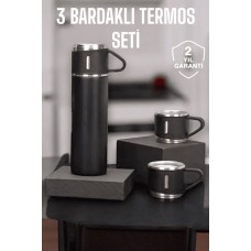 500 ml Kapasiteli Taşınabilir Basınçlı Termos Seti Günlük Kullanım için İdeal