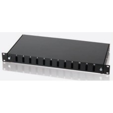 Uranıum Ppr12pscdx 12 Port F/o Sc Dx Ral9005 Patch Panel(10f-sb1u12pscdx-rea)