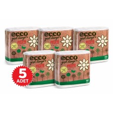 Ecco Green Kağıt Peçete 100’lü 5 Adet 23x25 Cm Ekonomik Paket