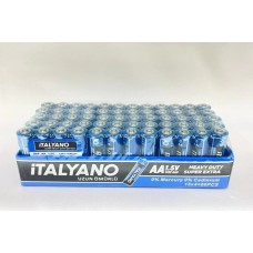Italyano 1.5v Aa Kalem Pil 15x4 'lü 60 Adet