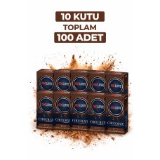 Oxlove Chocolate Aromalı Prezervatif 10'lu 10 Kutu