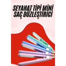 Seyahat Tipi Taşınabilir Saç Düzleştirici Saç Şekillendirici Yüksek Isı Ayarlı