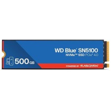500 Gb Wd Blue Sn5100 Pcı-4.0 6600 Mb/s 5600 Mb/s M2 Ssd Wds500g5b0e