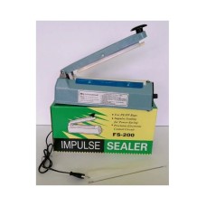 Egonex 20cm Metal Gövde Poşet Ağzı Yapıştırma Kapatma Makinası Fs-200