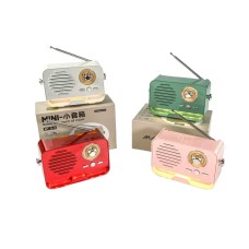Platoon Bluetooth 5.3 Mini Retro Radyo PL-4707