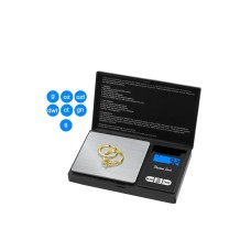 Professional Hassas Terazi 500 Gram Kapasiteli 0.1 Hassasiyetli Dijital Kapaklı Tartı