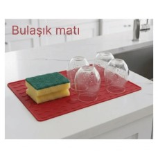 Egonex Silikon Bulaşık Kurulama Matı 30*40 Cm Gıdaya Uygun Uzun Ömürlü