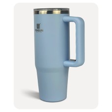 Penguin Termos Pipetli Termos Bardak 900 Ml Paslanmaz Çelik Mavi