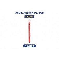 Pensan Büro 2270 Kırmızı Tükenmez Kalem 1.0 Mm Medium Yerli Üretim 1 Adet