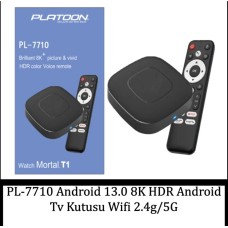 Pl-770 Android 13.0 8k Hdr Android Tv Kutusu Wifi 2.4g/5g