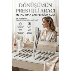 Mükemmel Saç Tutucu Toka Seti - 24 Adet