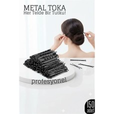 Profesyonel Saç Şekillendirme Metal Toka Seti