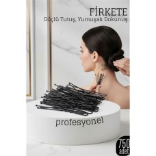 Profesyonel Siyah Saç Firketesi 750'li Set