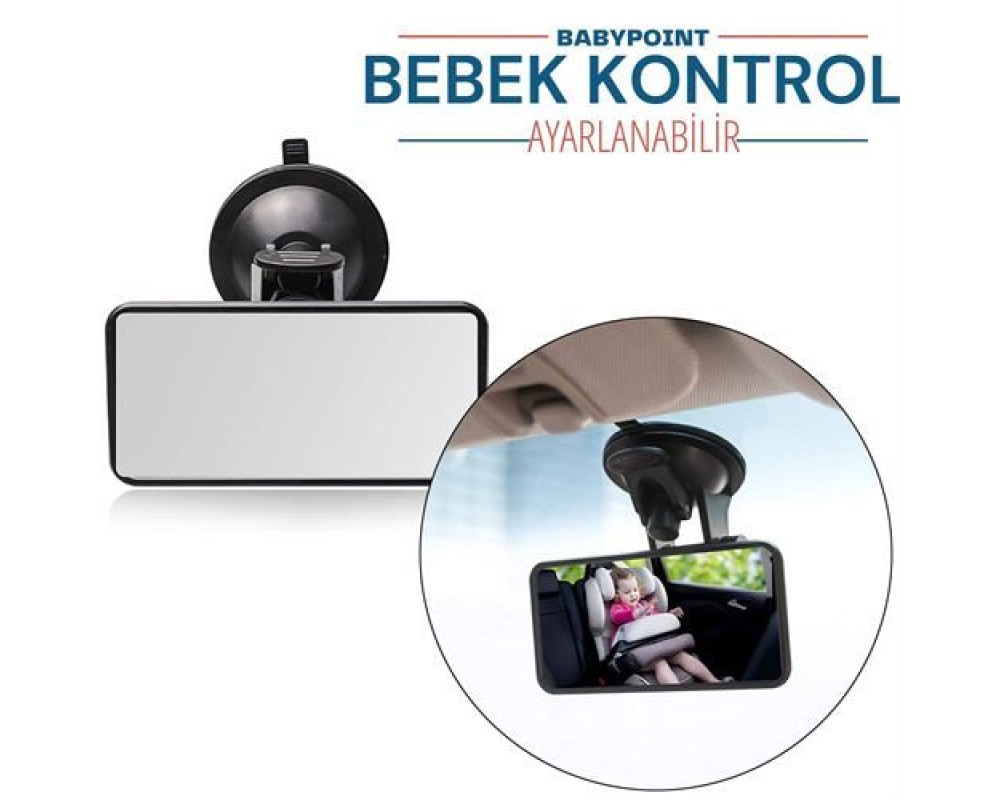 Turk Babypoint Bebek Arka Koltuk Aynası