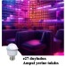 Renkli Mini Disco Işık Ampulü