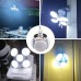 Güneş Enerjili USB Şarjlı LED Lamba - Egonex 5 Kanat