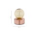 Retro Bronz Led Masa Lambası - USB Şarjlı Aydınlatma