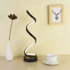 Modern Spiralli LED Masa Lambası Şık Aydınlatma