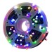IP44 Dış Mekan RGB LED Şerit 50 Metre 1000 Led 8 Kademeli Uzaktan Kumandalı Süsleme Işığı