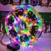 IP44 Dış Mekan RGB LED Şerit 50 Metre 1000 Led 8 Kademeli Uzaktan Kumandalı Süsleme Işığı