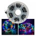 IP44 Dış Mekan RGB LED Şerit 50 Metre 1000 Led 8 Kademeli Uzaktan Kumandalı Süsleme Işığı