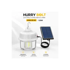 Egonex Güneş Enerjili LED Kamp Feneri - Taşınabilir ve Su Geçirmez