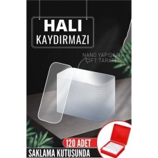 Hsnet Nano Halı & Kilim Kaymaz Ped 120 Adet - PVC Tabanlı Güvenli Yolluk