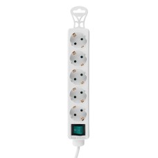 Güç Korumalı 5'li Priz ve 1.5 Metre Güç Kablosu