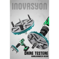 Profesyonel Daire Testere Ucu | 45–130 Mm Ayarlanabilir