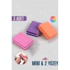 Hsnet Profesyonel Mini Tırnak Törpüsü 100/180 Grid 3'lü Set ✨
