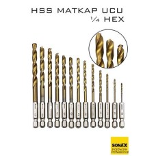 Titanium Kaplama HSS Matkap Ucu Takımı 13 Parça - Profesyonel Kesim