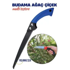 Profesyonel Budama Testeresi - Keskin Dişli Ağaç Kesme ve Budama Aleti