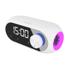Taşınabilir Bluetooth FM Radyo & Alarm Saat - Mıkado MD-W7