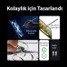 Dux Ducis SP-04 Manyetik Şarjlı Stylus Kalem | iPad ve Tablet İçin Şeffaf Dokunmatik Kalem