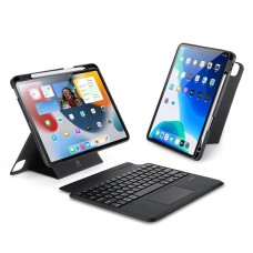 Dux Ducis iPad Pro 12.9 Dk Series Kablosuz Bluetooth Klavye ve Touchpad Kılıf