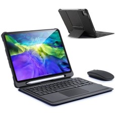 Dux Ducis iPad Pro 11 inç 3.Nesil Bluetooth Klavyeli Kılıf Touchpad ile 2021-2020-2018