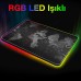 Ally Dünya Desenli RGB Led Işıklı Oyuncu Mouse Pad 300x250x4mm