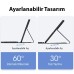 Dux Ducis TK Serisi iPad Air 4/5 ve iPad Pro 11 (2020-2022) Kablosuz Bluetooth Klavye + Touchpad