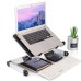 Ally YL-805 Ayarlanabilir Fanlı Laptop Standı Soğutuculu Taşınabilir Dizüstü Bilgisayar Sehpası