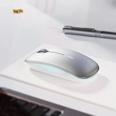 Inphic M5 Kablosuz Şarj Edilebilir Sessiz Fare RGB Işıklı 2.4G USB Optik Mouse - Siyah