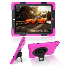 iPad 2/3/4 Şok Korumalı 3 Katmanlı Zırh Standlı Kılıf