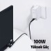 Baseus Zinc 100W Manyetik Type-C-Lenovo DC Şarj Kablosu 2M