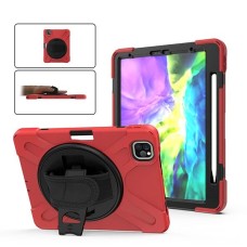 iPad Pro 11 (2018-2020-2021) Shockproof 3 Katmanlı Zırh Kılıf + Stand + Kalem Yuvası