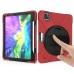 iPad Pro 11 (2018-2020-2021) Shockproof 3 Katmanlı Zırh Kılıf + Stand + Kalem Yuvası