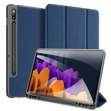 Dux Ducis Galaxy Tab S8 / S7 Serisi Manyetik Kılıf Kalem Tutuculu Domo Series-Siyah