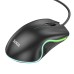 Hoco GM19 NeonStorm RGB Led Aydınlatmalı Kablolu Optik Oyuncu Faresi