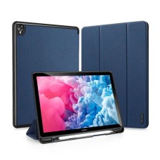 Dux Ducis Huawei MatePad Pro 10.8 Süper Koruma Kılıfı - Soft TPU Manyetik Domo Tasarım, Kalem Yuvası (MediaPad M6-5775 Uyumlu)