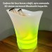 RGB LED'li Bluetooth Hoparlörlü 5L Buz Kovası - Parti ve Etkinlikler İçin