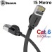 Baseus Gigabit RJ45 Ethernet Kablosu 15m Yüksek Hızlı İnternet Kablosu (Round) - 5775